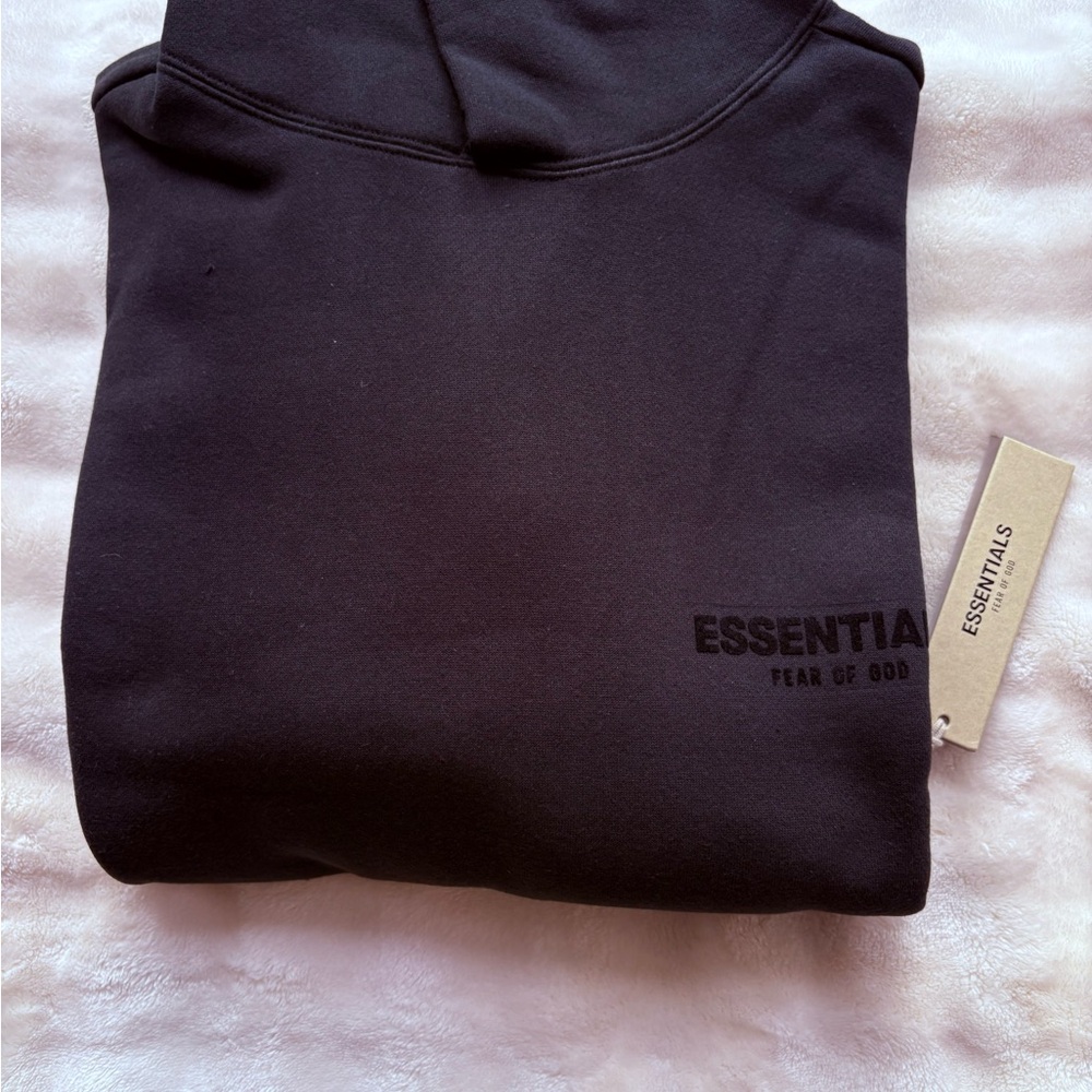 Essentials Men's Crewneck Sweater in Black